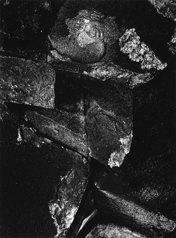 MINOR WHITE (1908-1976) Lichen Covered Rocks, Henry Mountains, Utah * Henry Mountain, Utah.